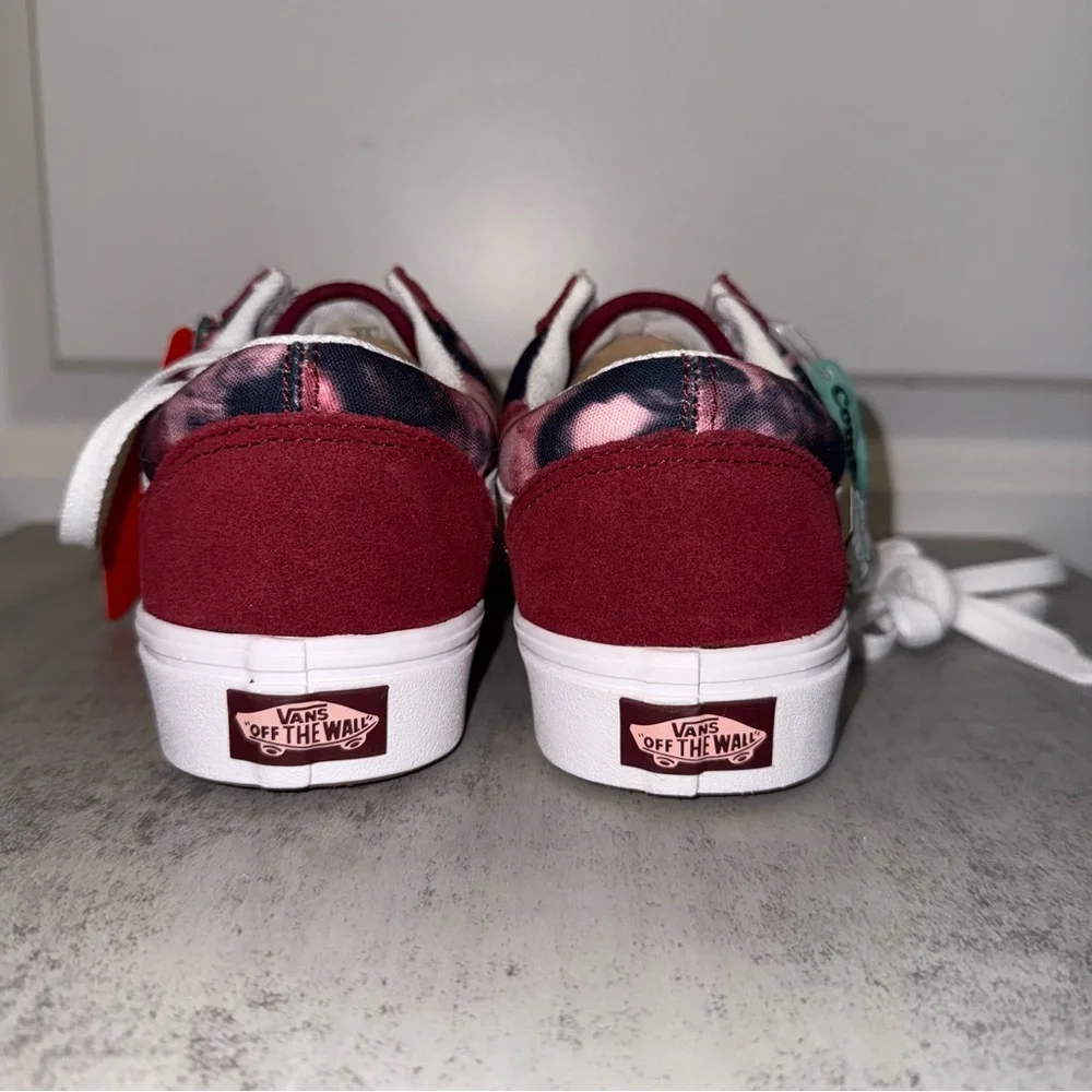 VANS - 4.5 MENS / 6 WOMENS - GRUNGE WASH - COMFYCUSH OLD SKOOL - MULTI / TIEDYE - Picture 3 of 7